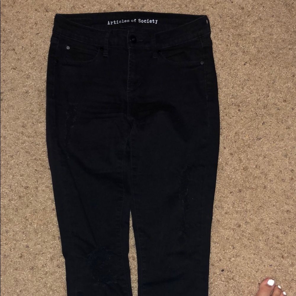 Articles of Society ripped black jeans ! - Picture 6 of 8